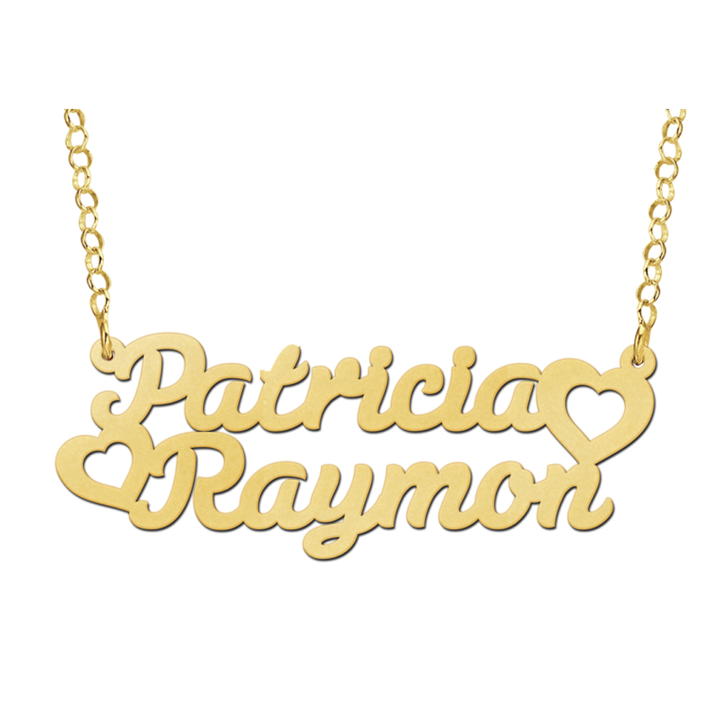 Vergoldete Namenskette Patricia-Raymon