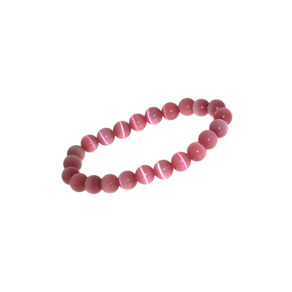 Armband Catseye rosa