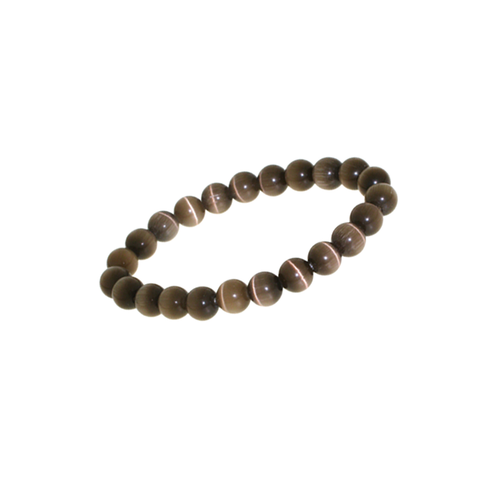 Armband Cats- eye braun