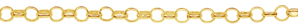 45-50cm   -   Goldene Kette Jasseron