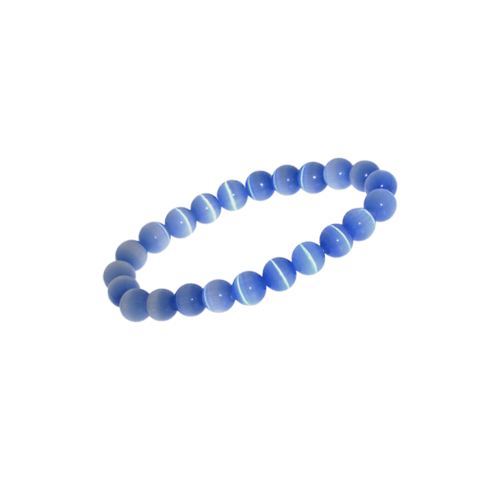 Armband Catseye blau