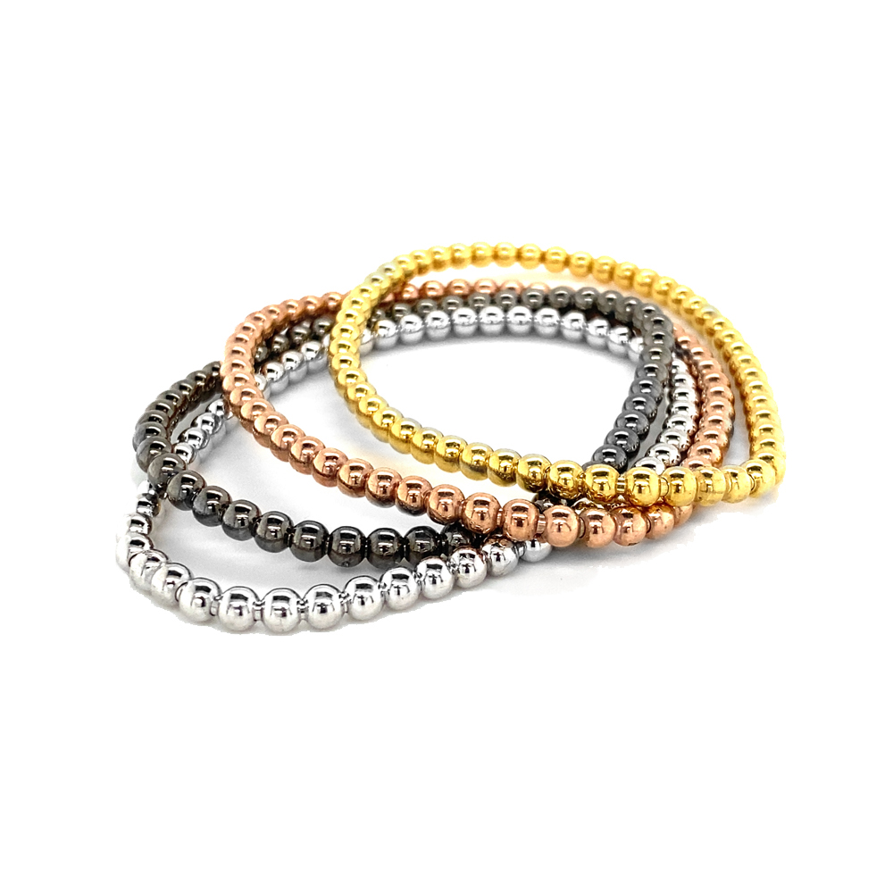 Stretcharmband in verschiedenen Farben 4 mm