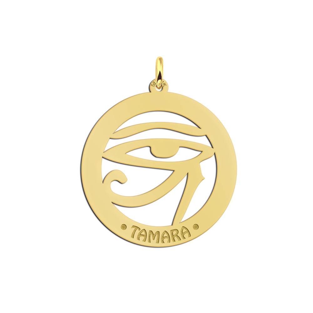 Silberner Namensanhänger Horus