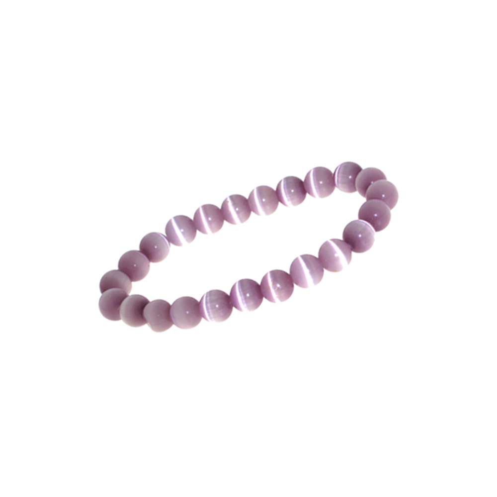 Armband Catseye lila