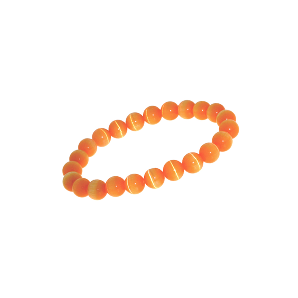 Armband Catseye orange
