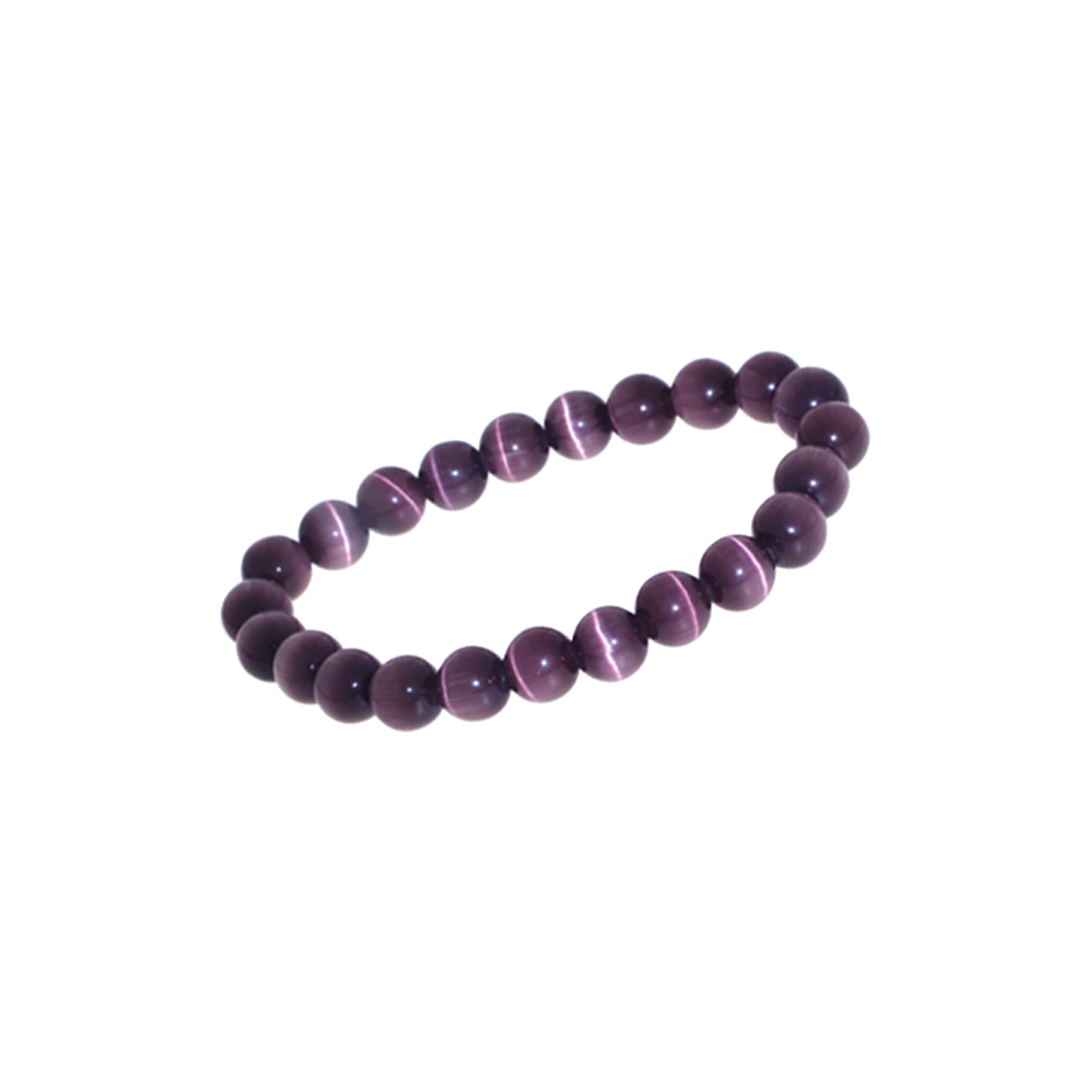 Armband Catseye violett