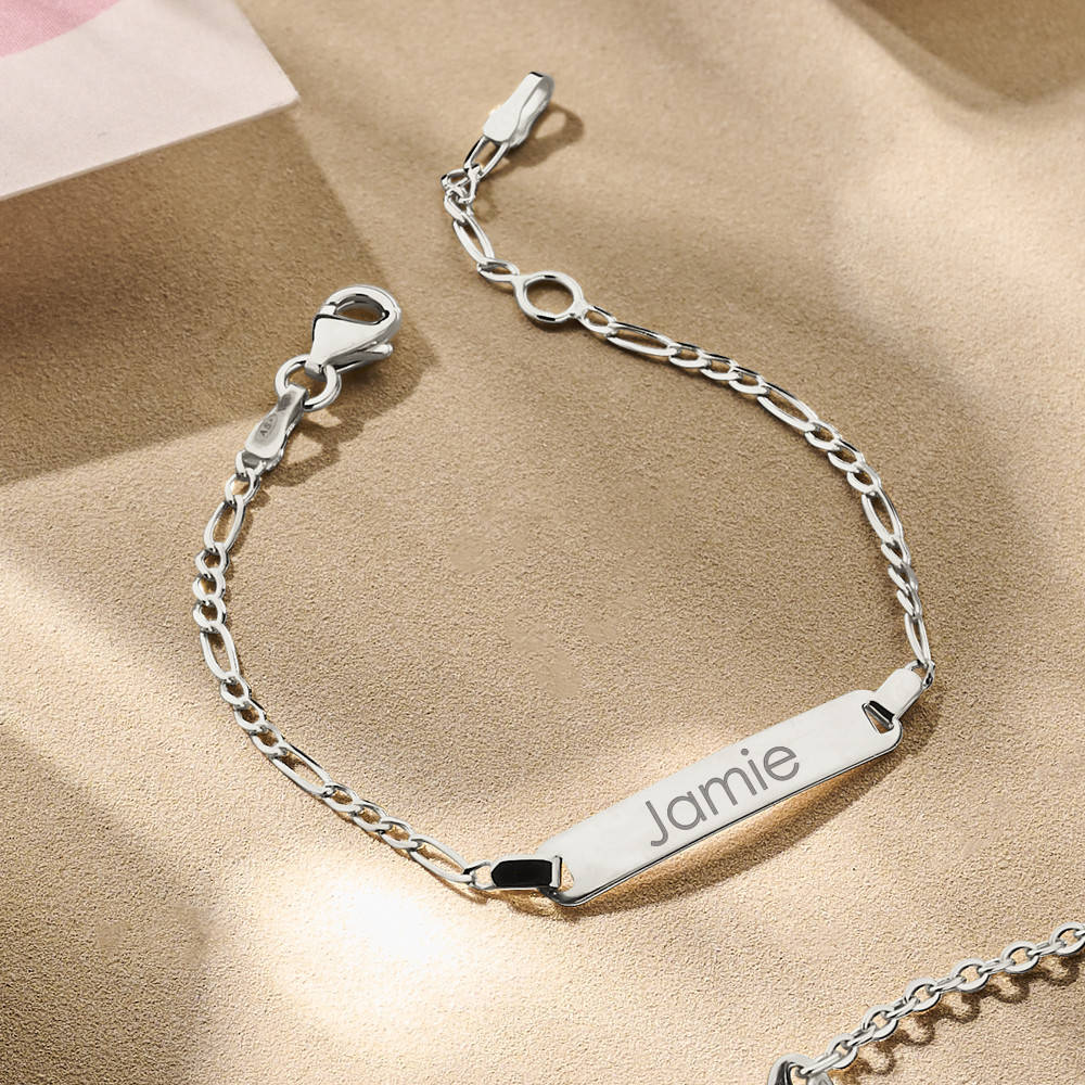 Gravur-Armband für Damen aus Silber